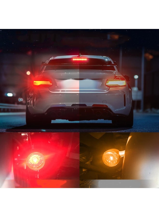 KISSUN 3157 LED Bulb Red, 3057 LED Brake Lights Bulbs Super Bright for Rear Brake Lights and Tail Lights, 2 Pack - Image 3